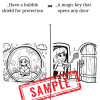 Would You Rather? Coloring Pages-Super Powers Edition! Printables/Digital Download - Image 4