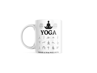 Yoga Positions Coffee Mug 11oz
