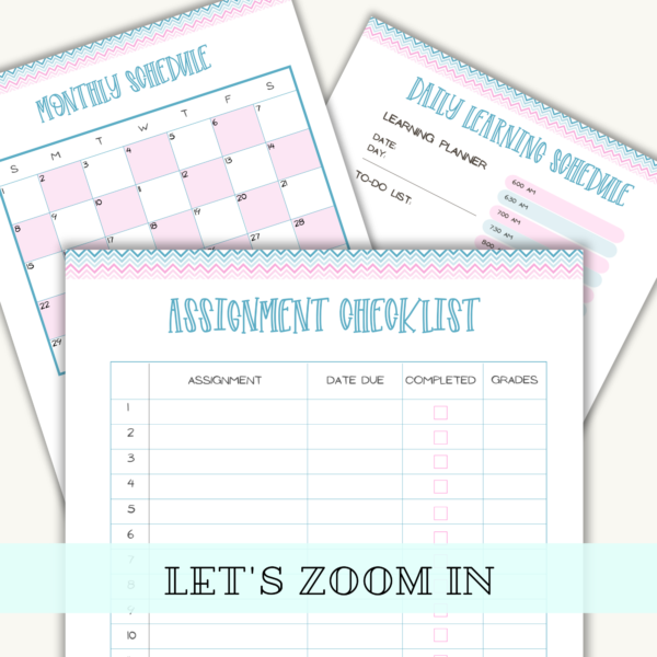 Student Planner Printable - Image 4