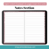 Weekly Time Blocking Digital Planner - Blogging Planner