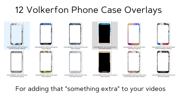 12 Volkerfon Phone Case Overlays on Inspired Fun