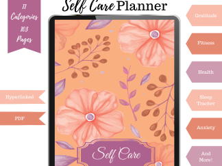 Health and Wellness/Wellbeing Digital Planner For Ipad, Goodnotes, Xodo etc.