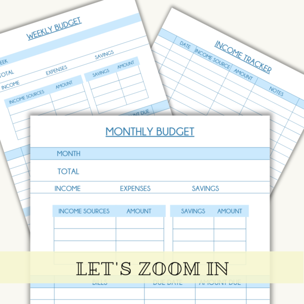 Budget Planner Printable - Image 4