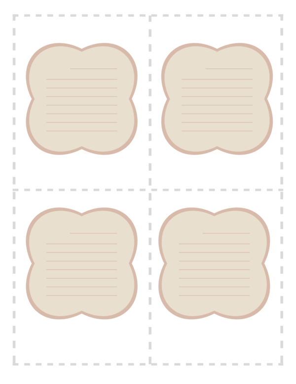 Printable Blank Lunch Box Notes for Kids - Image 3