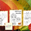 85 Relaxing Sloth and Friends Fall Coloring Pages for Kids and Adults, Fall Coloring Pages, Cute Animal Coloring Pages, Digital Download - Image 5