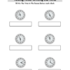 Telling Time Worksheets Homeschool Educational Kids PRINTABLE - Image 4
