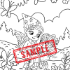 Pixies and Goblins: A Fantasy Coloring Collection/DIGITAL DOWNLOAD! - Image 3