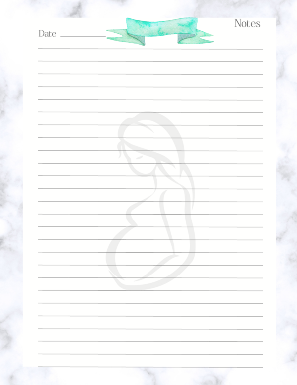 Printable Pregnancy Planner And Journal - Image 3