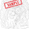 Fairy Tales and Unicorn Dreams: A Magical Coloring Collection/DIGITAL DOWNLOAD! - Image 5