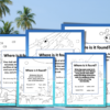 25 Sea Themed Bible Verse Printable Scripture Coloring Pages and 4 Bonus Where is it Found Bible Quiz - Image 7