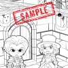 Vampire Vibes Coloring Collection/DIGITAL DOWNLOAD! - Image 5
