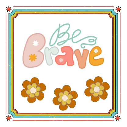 Special Motivational Quotes in Beautiful Retro Designs Printable Wall Arts 8.25" x 8.25" - Image 4