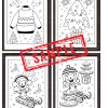 Christmas Magic in Frames: A Festive Coloring Book - Image 5