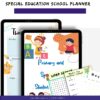 Children's Special Education School Planner