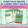 Christmas Recipe Planner Printable