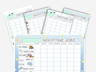 Kids' Chore Charts with Pictures
