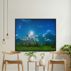 Mountains Blue Sky and Sunshine Wall Art jpg / Downloadable Wall Art - Image 2