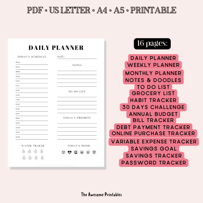 minimalist-pritable-planner