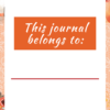 Fall Gratitude 7 day Journal - Image 3