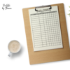 Weekly & Monthly Meal Plan, Grocery List, Kitchen Conversion Chart & More - Image 3