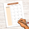 Autumn Fall Quarterly Self Care Planner - Image 2