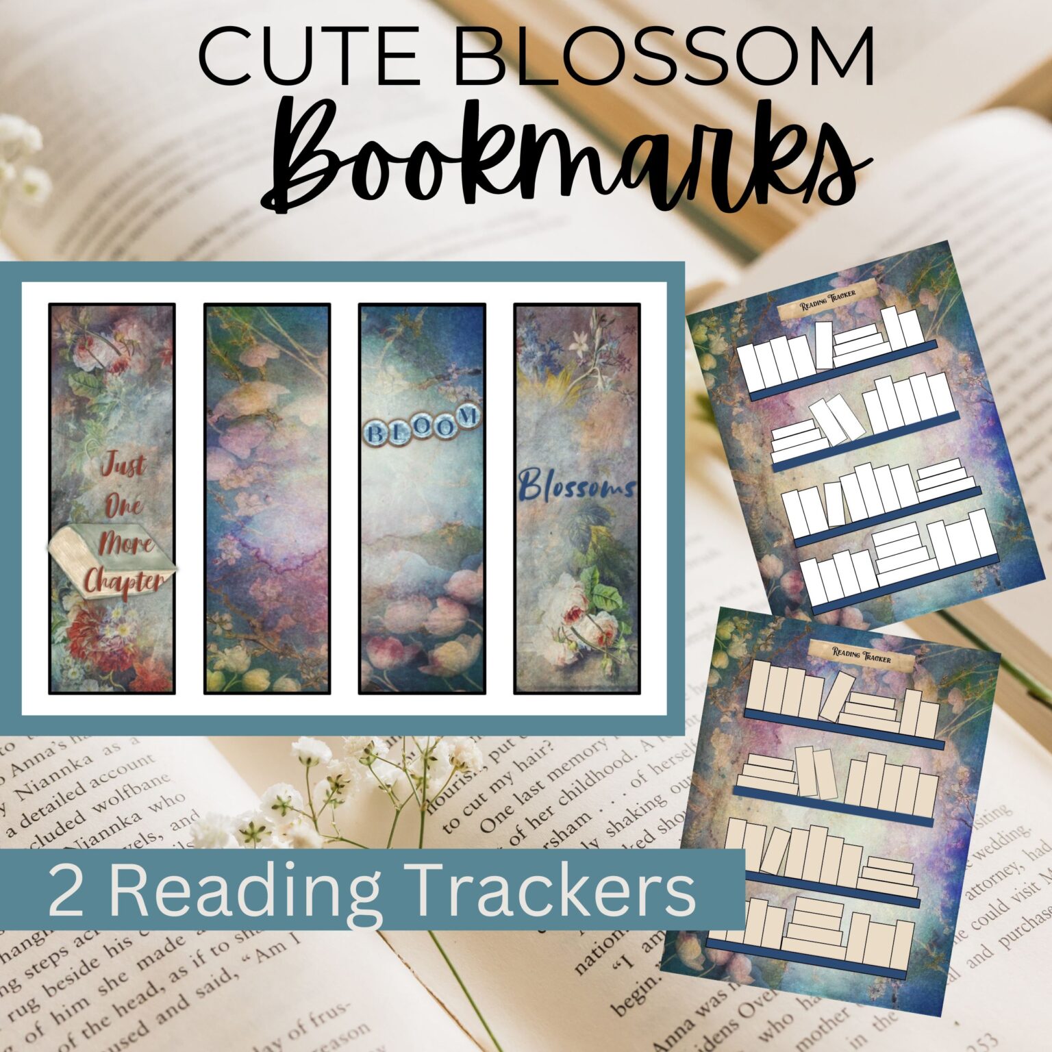 Printable Bookmarks and Reading Trackers - Inspired Fun