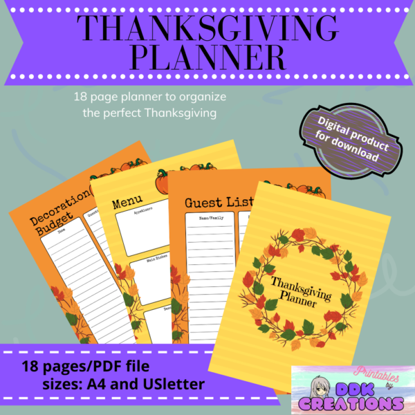Thanksgiving Planner - Image 8