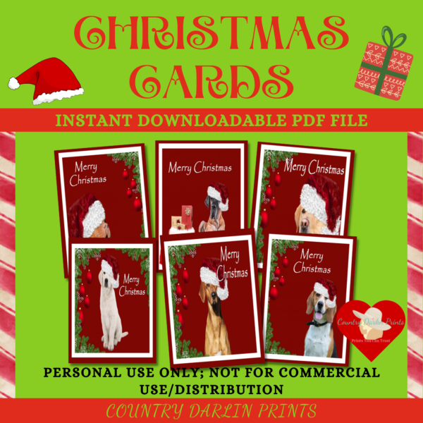 Christmas Cards - Dogs - Image 2