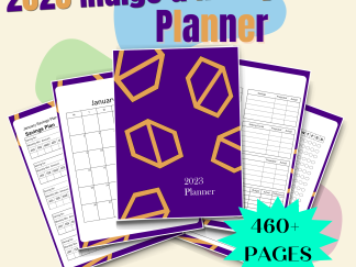 2023 Indigo and Honeycomb Planner