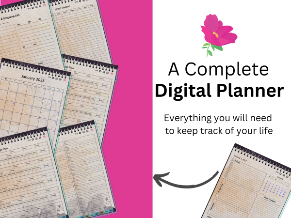 Scorpio 2023 Digital Planner - Dated & Hyperlinked - Image 2
