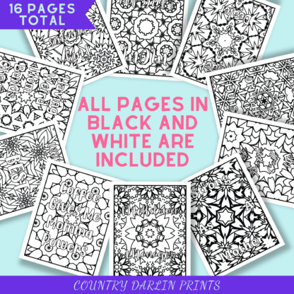 Mother's Quotes Coloring Book Vol. 1 - Image 2
