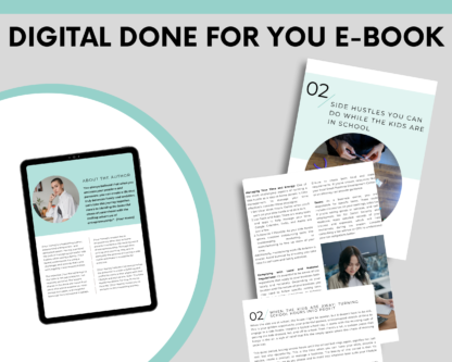 Side Hustle Handbook: For Stay-at-Home Parents | PLR Digital Book | Private Label eBook | Editable Rebrandable | Done for You White Label - Image 2