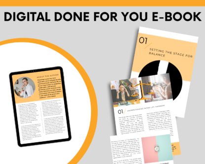 PLR Digital eBook |New Parents Guide Balance Not Burnout, Work Life | Private Label Book | Editable Rebrandable | Done for You White Label - Image 2