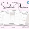 Student Planner 2022 - Assignment Tracker, Study Planner, Class Schedule and more