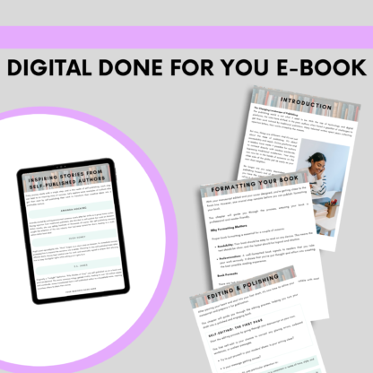 Self-Publishing Blueprint | Customizable PLR eBook | Author Coach Lead Magnet | Done For You Canva Template - Image 2
