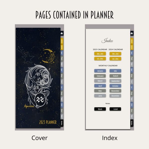 Aquarius - 2023 Digital Planner for Smartphones - Image 3