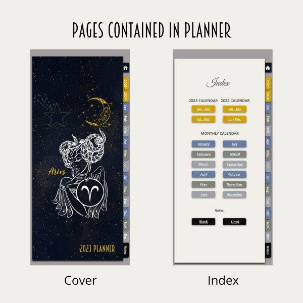 Aries 2023 Digital Planner for Smartphones - Image 3