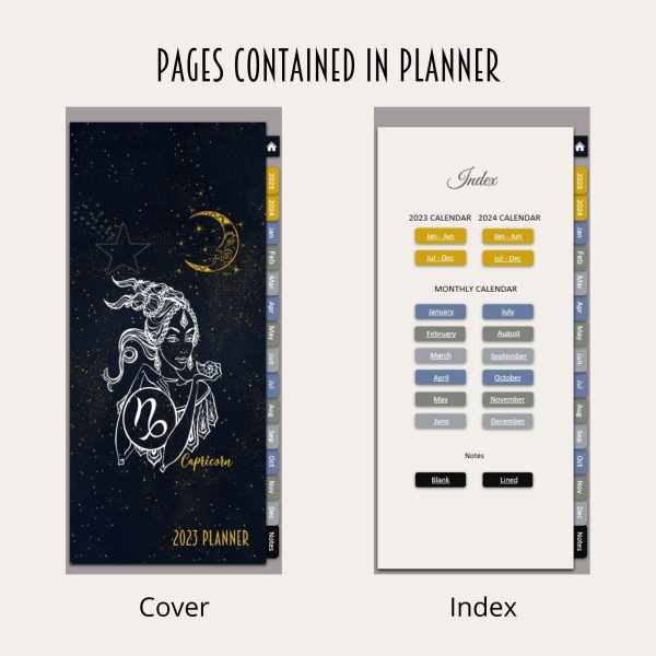 Capricorn 2023 Digital Planner for Smartphones - Image 3