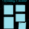 Blue and Black Wedding Invitation Bundle (Canva Editable / Printable) - Image 5