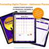 Halloween Planner - Digital Halloween Planner - Everlasting