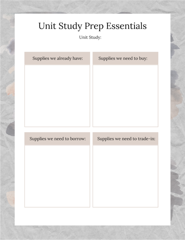 Back To School Printable Planner For Parents And Children - Image 4
