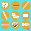 Digital Stickers for GoodNotes | Valentines Digital Stickers | Digital Stickers Download - Image 3