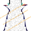 Children's Puzzle book 200 Halloween Mazes digital download for kids maze activity book pack - Image 4