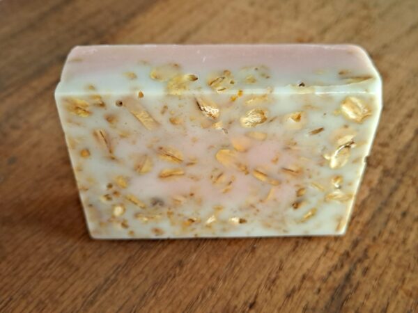Hand-Poured Soap With Flowers - Image 2