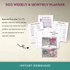 2023 Weekly & Monthly Planner - Image 3