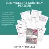 2023 Weekly & Monthly Planner - Image 2