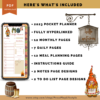 2023 Gnome Autumn DIGITAL PHONE Planner - HyperLinked Monthly Daily Meal Planner Notes - 33 Pages - GoodNotes, Noteshelf, Xodo, Notability - Image 9