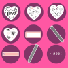 Digital Stickers for GoodNotes | Valentines Digital Stickers | Digital Stickers Download - Image 4