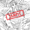 Mystical Mermaids: A Colorful Journey Under the Sea. PRINTABLES! - Image 2