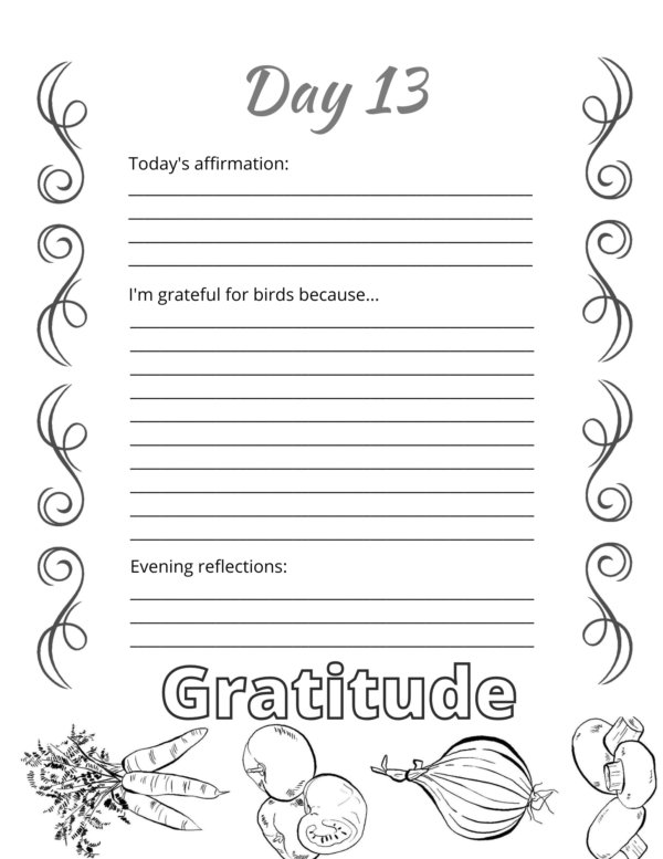 Harvest Coloring Gratitude Journal - Image 8